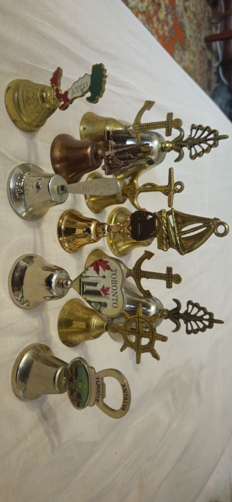 VĂND/SCHIMB clopote ornamentale vechi+turistice,de colectieVezi 8 poze