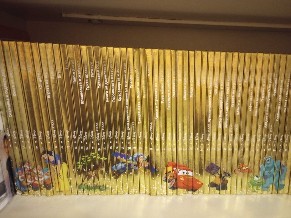 Златна колекция на Дисни, детски книги 80 броя