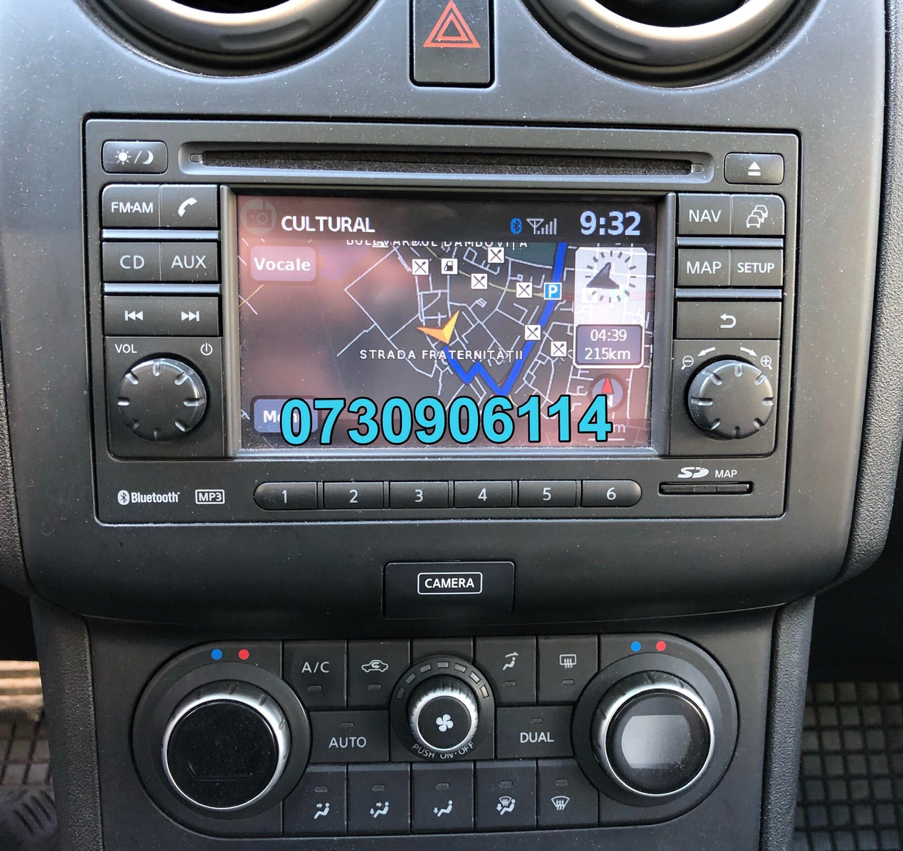 Card harti Nissan Connect LCN1 Qashqai Juke Navigatie Romania 2023