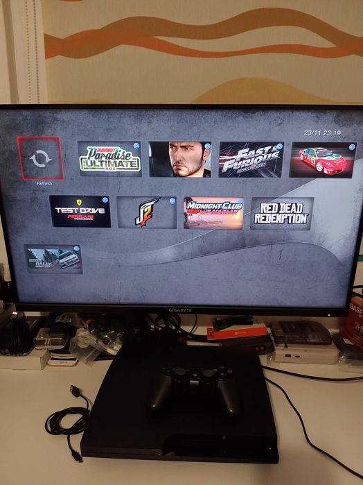 consola Playstation 3 PS3 Slim modata HEN + jocuri