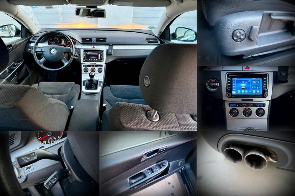 Volkswagen Passat B6 Euro 5 140CP Navi Încălzire Scaune Pilot Clima