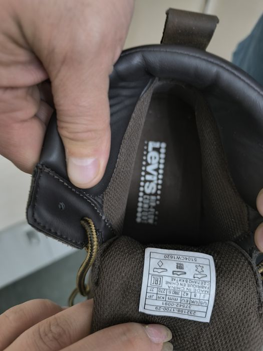 Levis  ботинки зимние оригинал