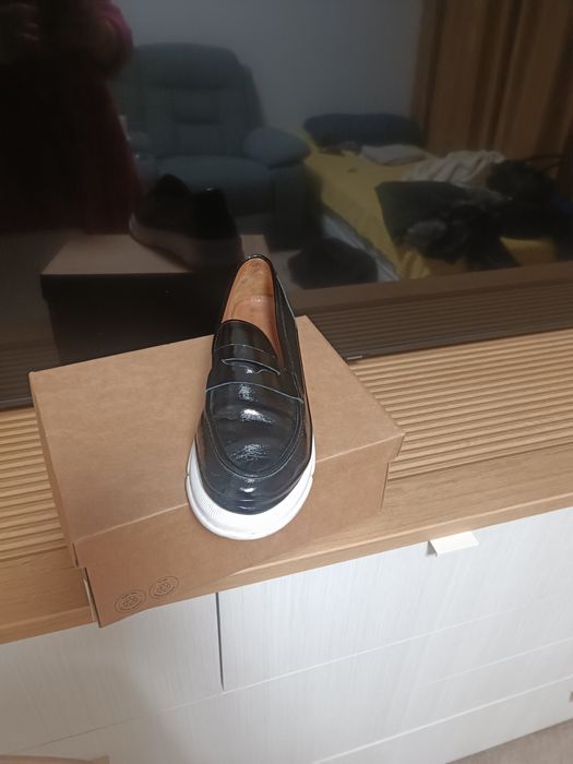 Loafersi din piele lacuita