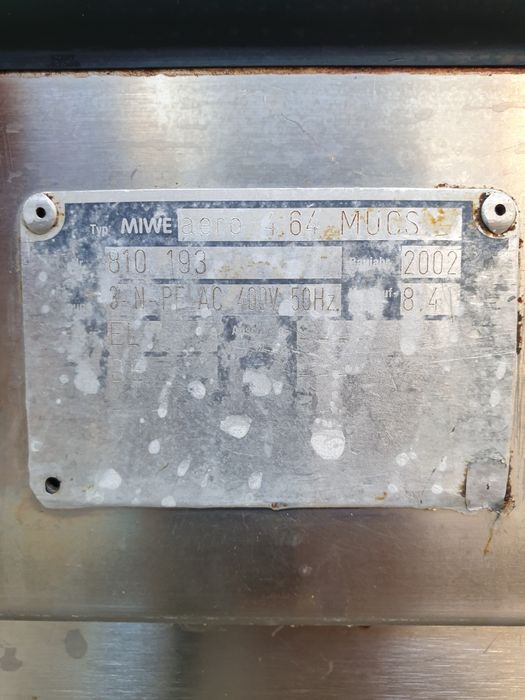 Професионален немски ковектомат Miwe airo 4.64 за закуски и сладки