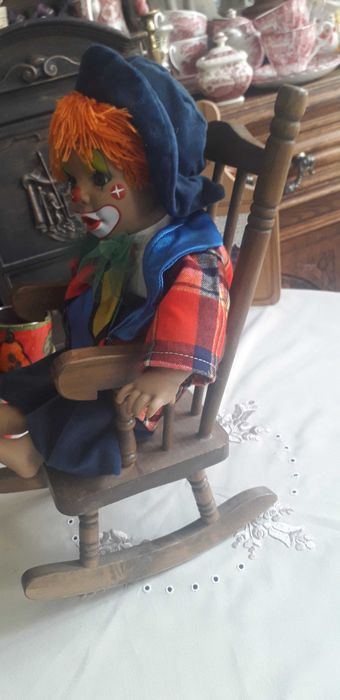 Balasoar din lemn pt papusi