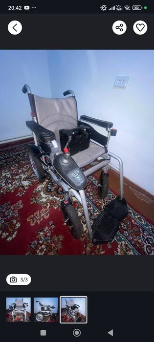 Nogironlar aravachasi elektron