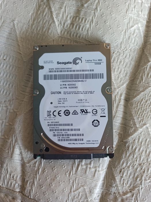 жёсткий диск Seagate 500 gb (2.5", SATA). отличное состояние