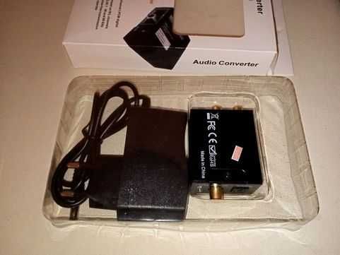 Конвертер адаптер аудио сигнала digital to analog (аудиопереходник)