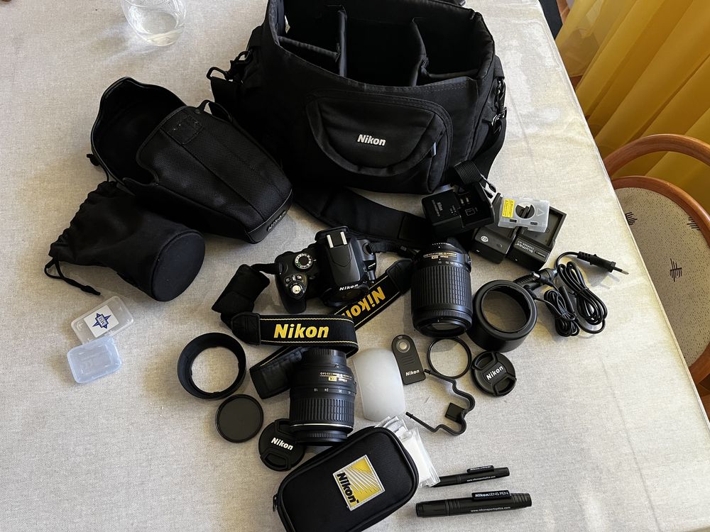 NIKON d40x с AF-S NIKKOR DX 18-55 VR