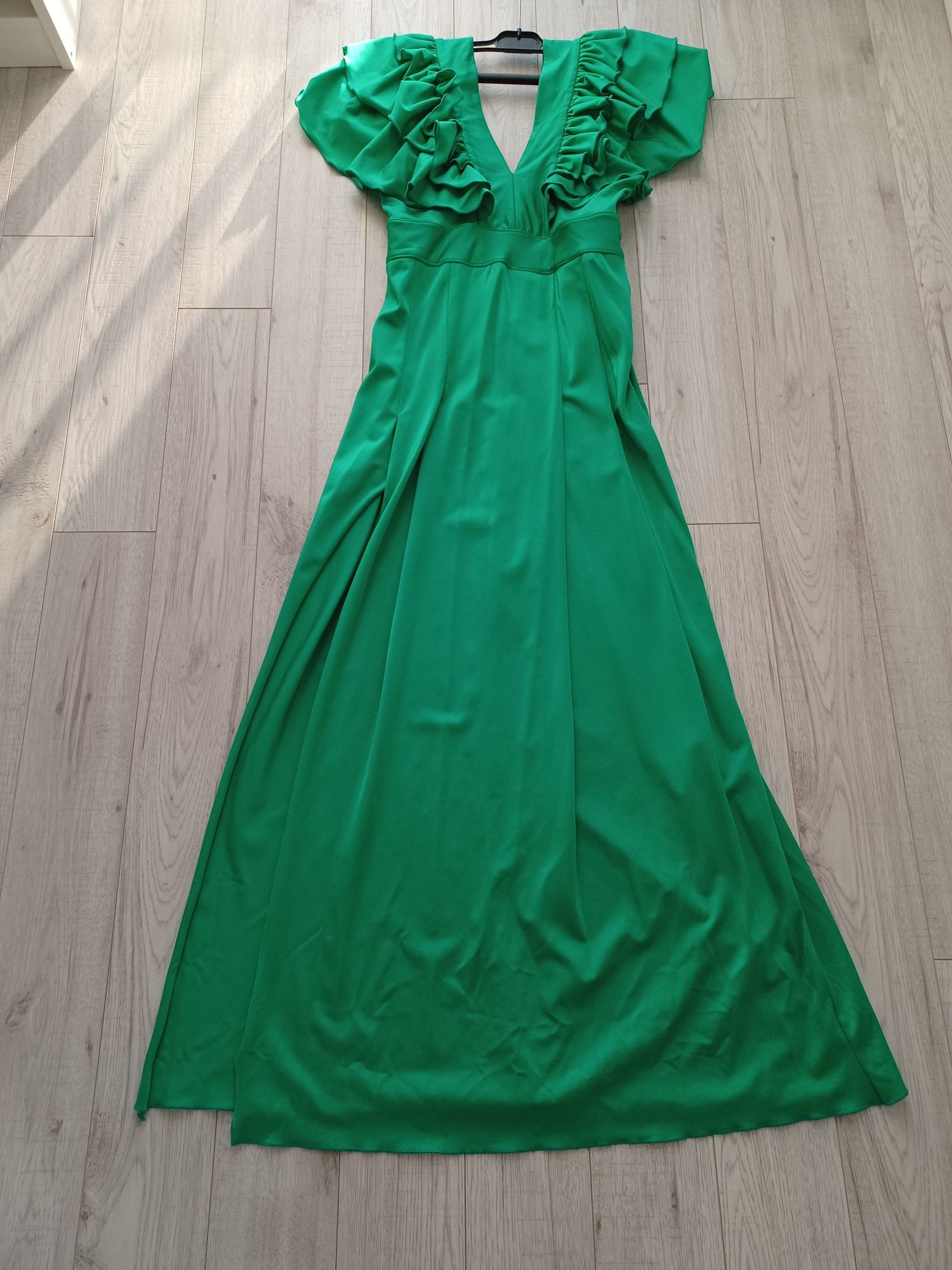 Rochie verde elganta marimea M