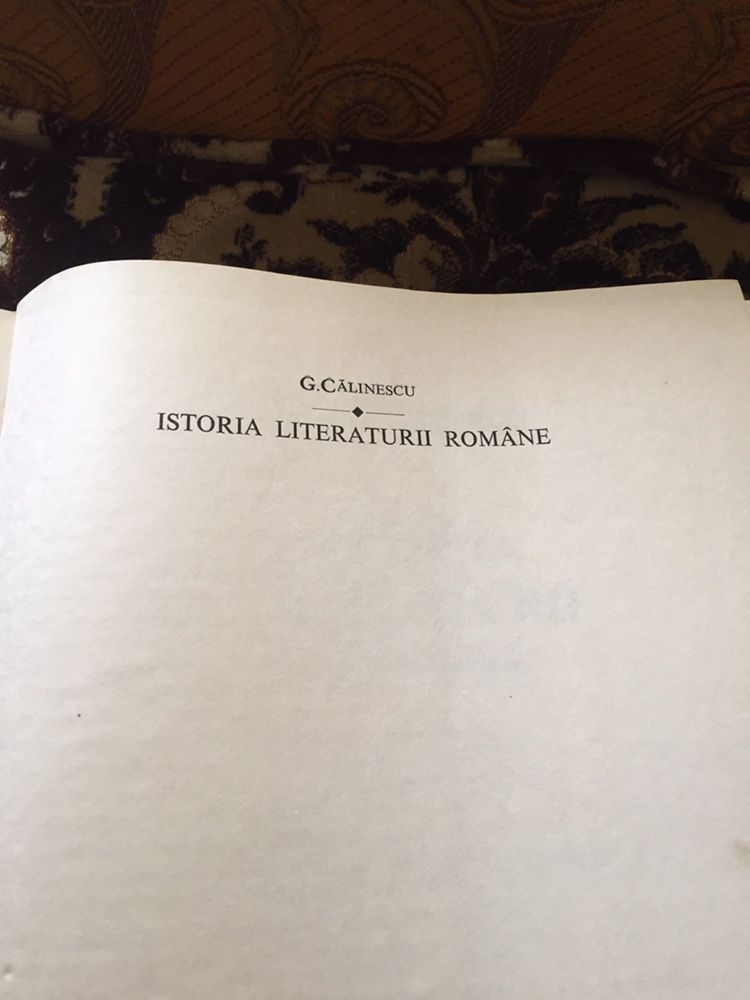 Istoria literaturii romane