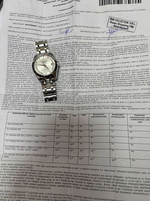 Vand ceas de dama automatic (Powermatic 80) Tissot Couturier