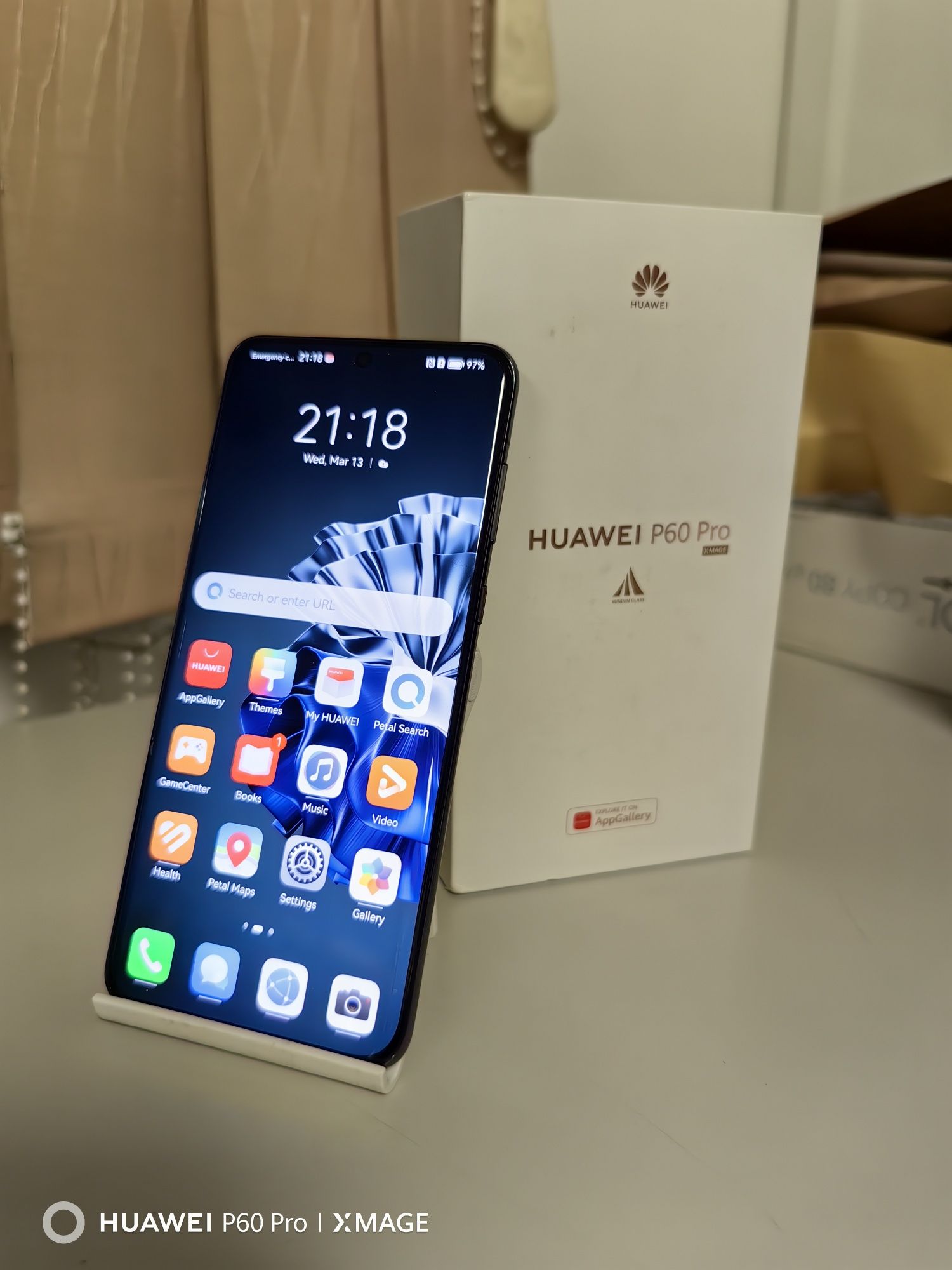 Huawei P60 Pro 5G Black 256GB Nou Fullbox Garanție liber retea