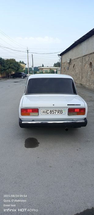 Lada 2107 kraska toza . Minishga tayyor . R13 radnoy diskada.
