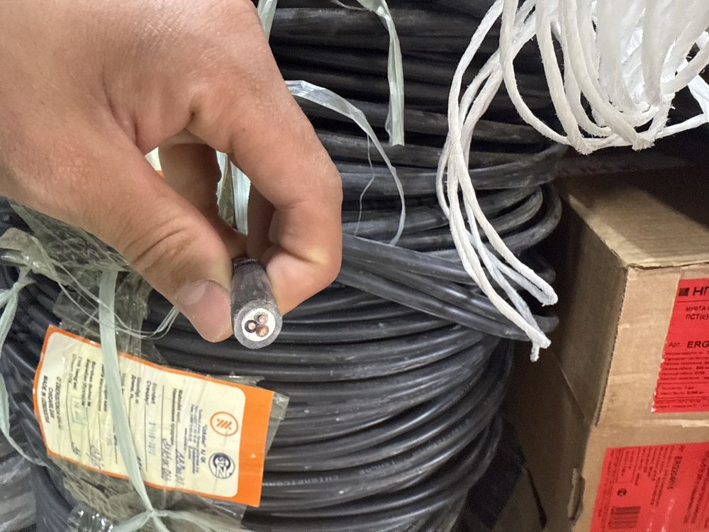 “Mis kabel VVG 3x2.5 – Ommaviy chegirma Yetkazib berish bor