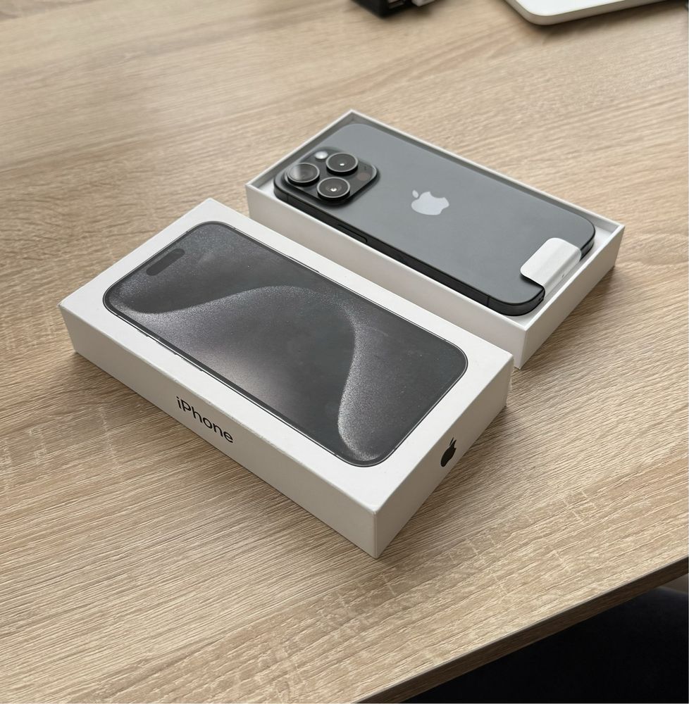 IPhone 15 Pro 256gb Black Titanium Dual sim