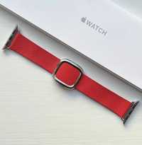 Каишка за Apple Watch 40 мм, Scarlet Modern Buckle