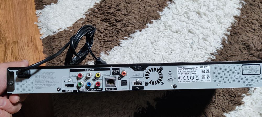 Player Blue Ray Sony