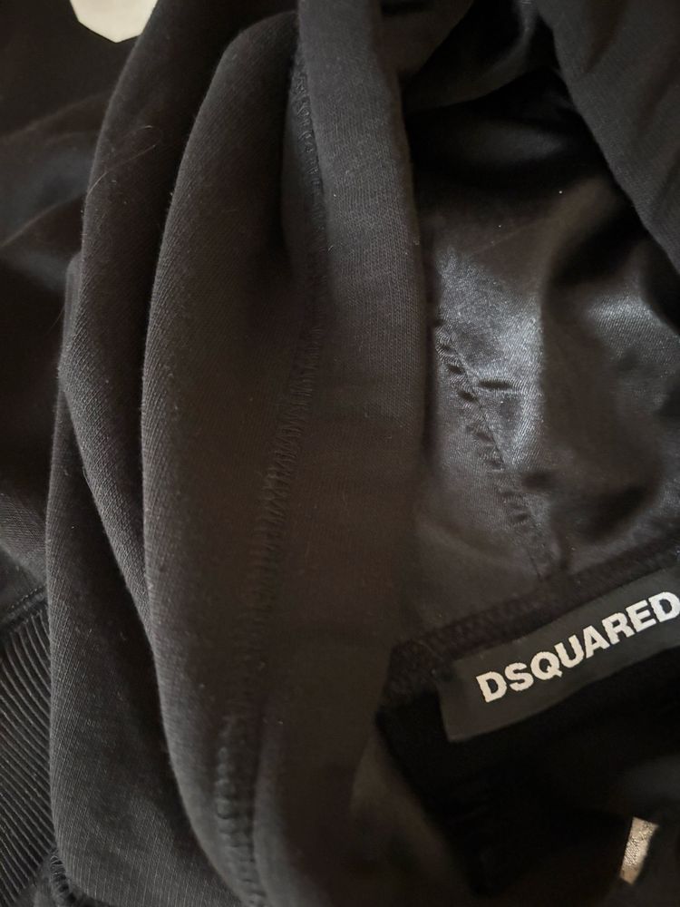 DSQUARED2 Black Hoodie Original new