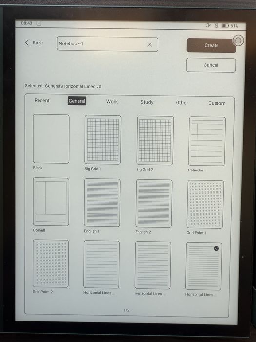 Onyx Boox Note Air2Plus - отлично състояние с оригинален кашъф