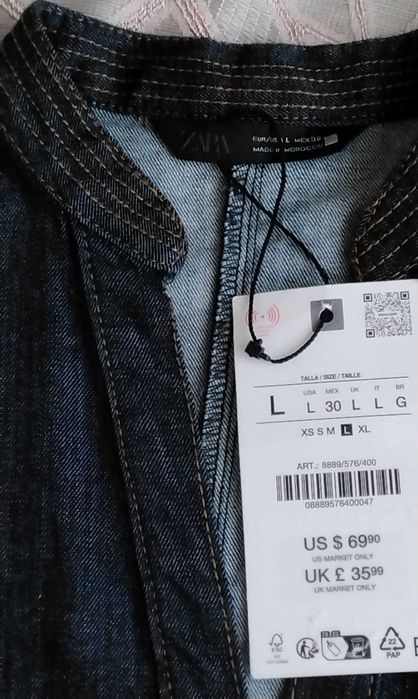 Рокля Zara размер L