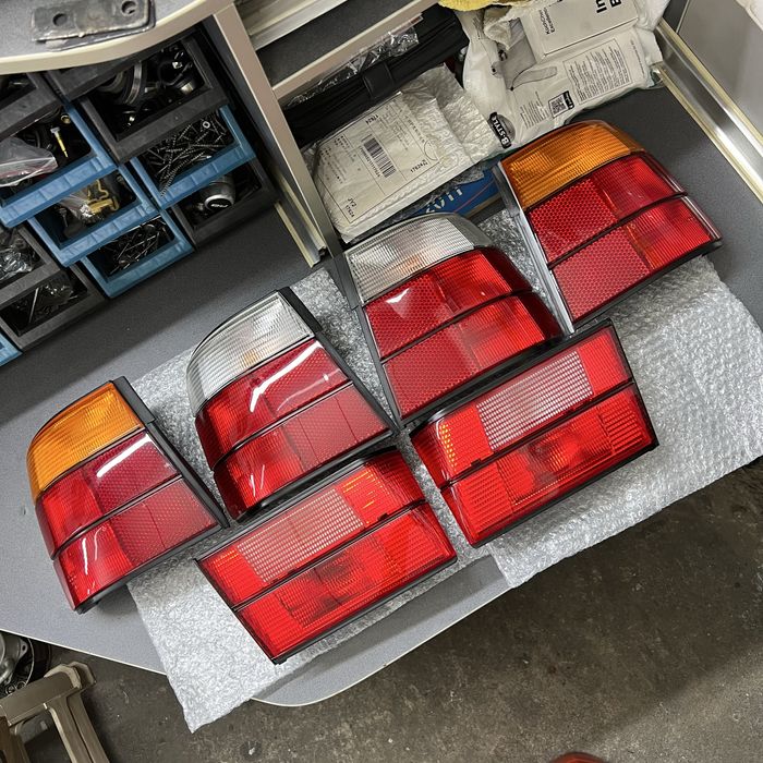 Новые фонари HELLA bmw e34 бмв е34