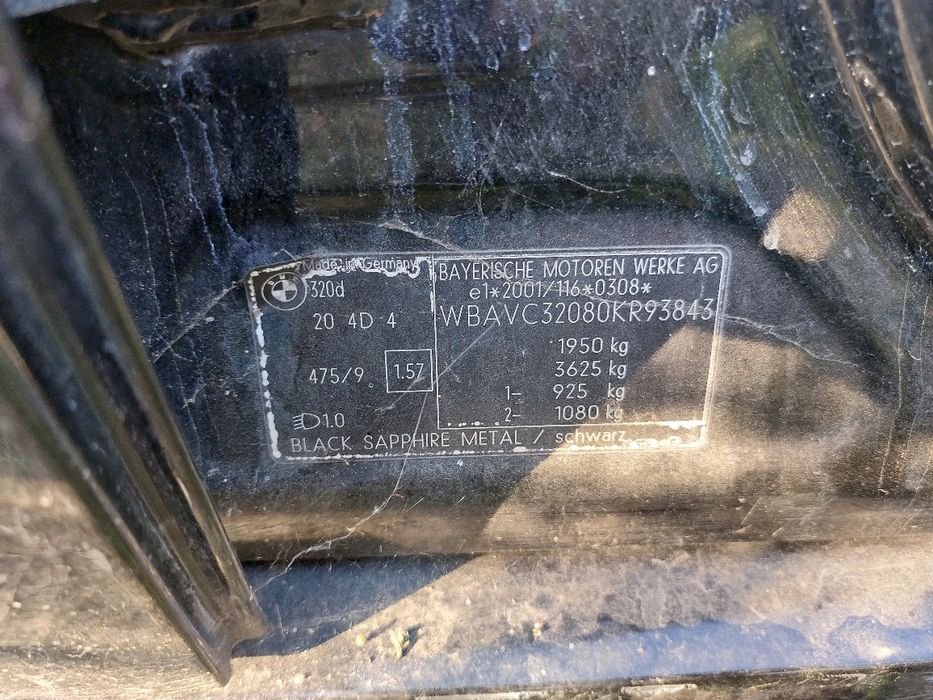 бмв е90 2.0d e90 bmw  салон , волан