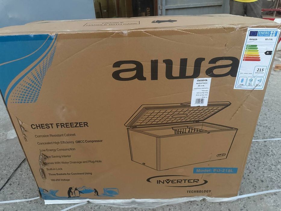 морозильник бренд Aiwa 218 литров