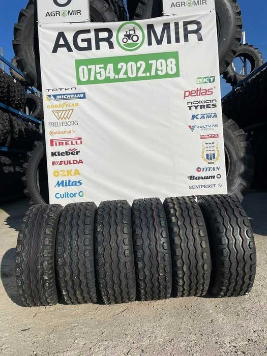 100/75-15.3 Anvelope noi Armour 10-15 Cauciucuri cu 12pr groase