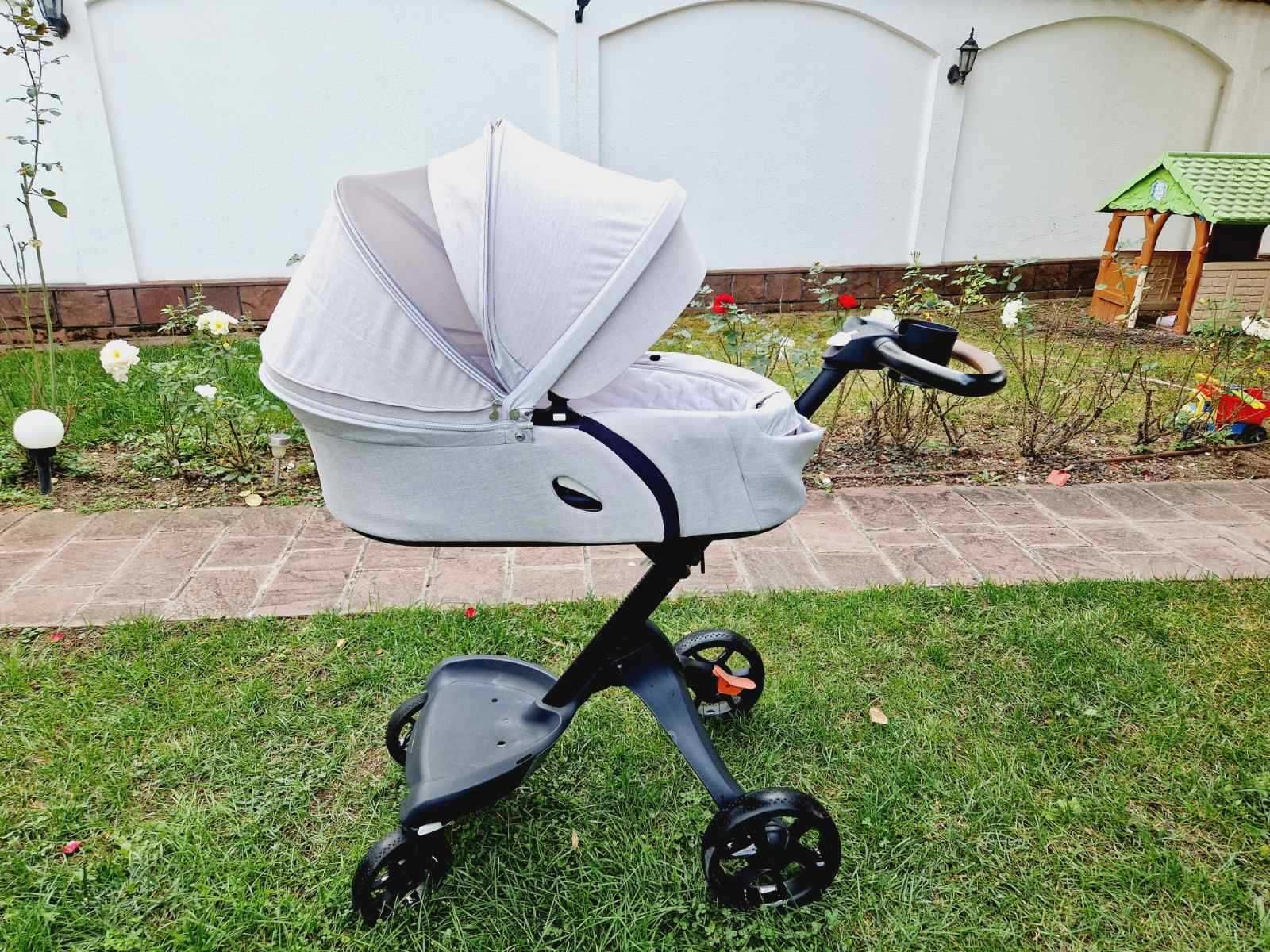 Детска количка Stokke Xplory V6 пълен пълен комплект