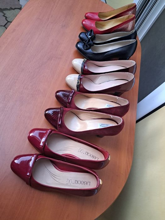 Pantofi damă din piele naturală