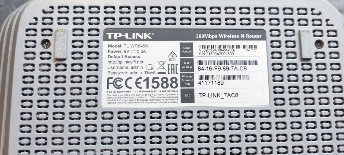 Router wi-fi Tp-link
