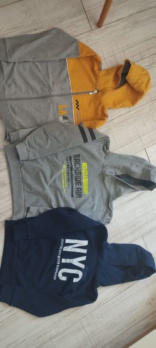 Суичъри 3 броя за 15лв. размер до 128см или 8години