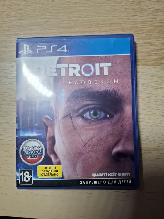Диск игровой на пс4 детроит
