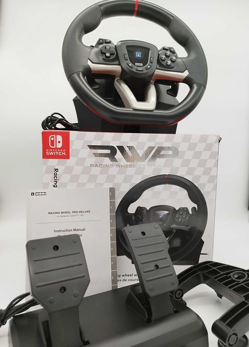HORI Racing Wheel Pro Deluxe Switch (Nintendo Switch/PC)