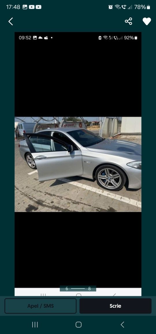 Dezmembrez Bmw 530d 258cp