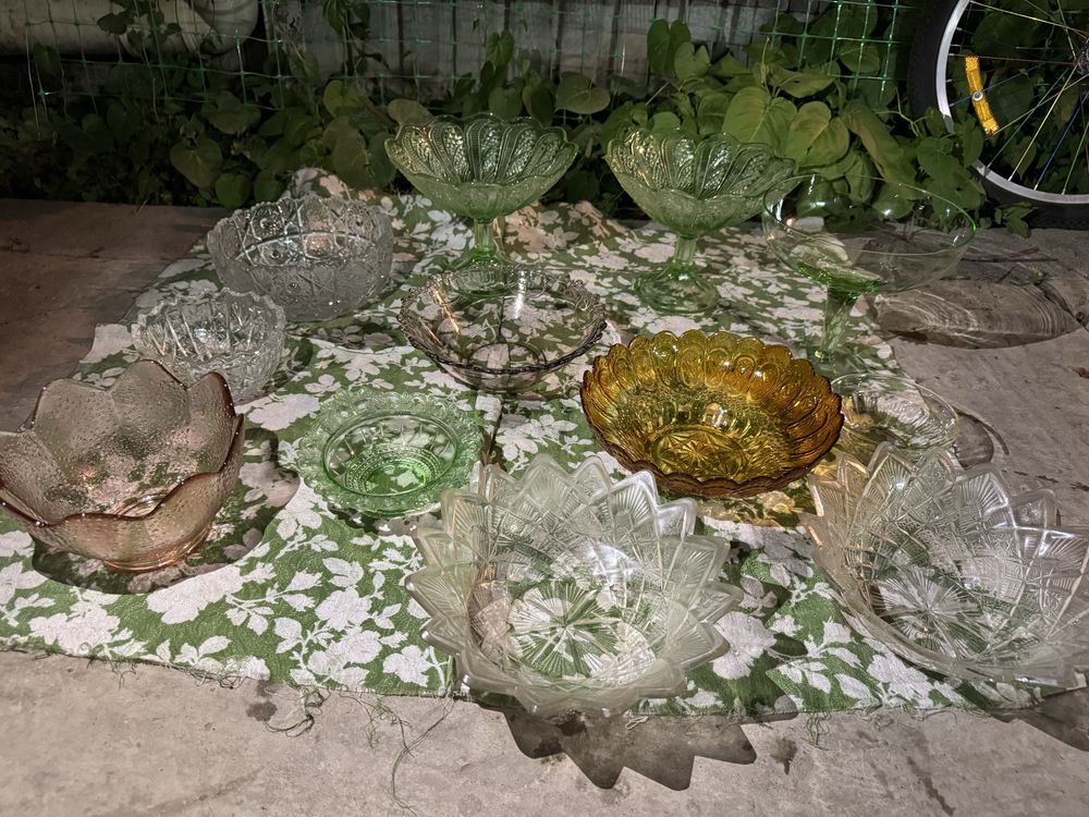 Вазы СССР хрусталь