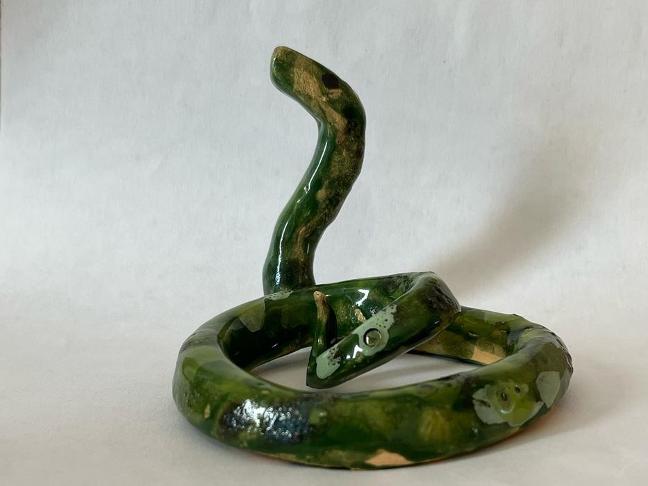 Змея зелёная. Декорация