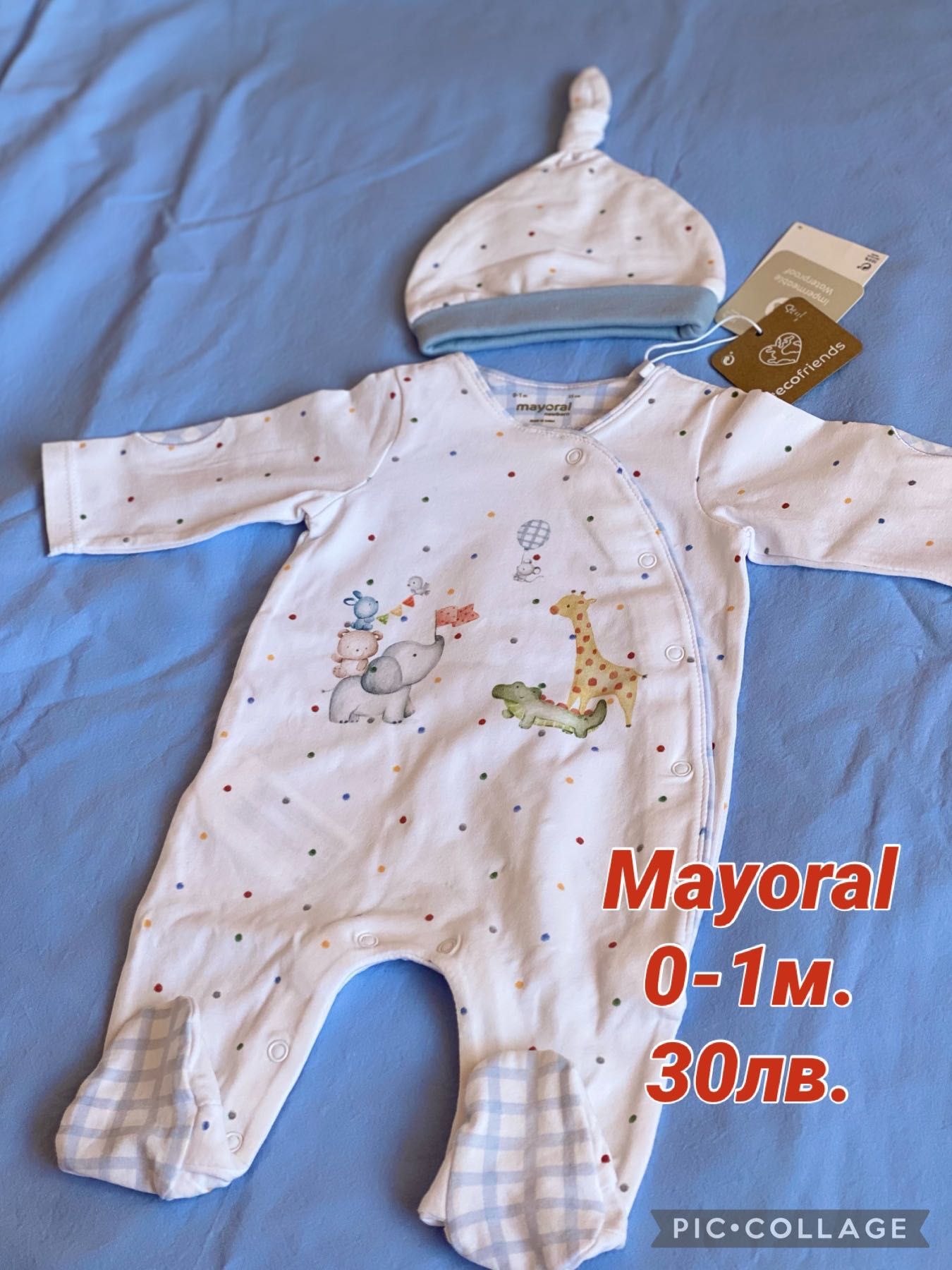 Бебешки дрехи Next и Mayoral 0-3 месеца