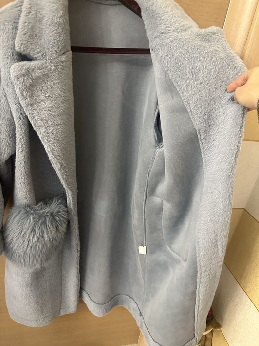 Palton blana eco superb