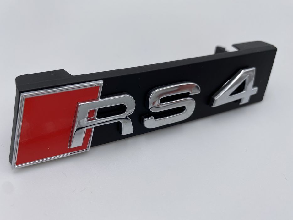 Emblema Audi RS 4 grila crom
