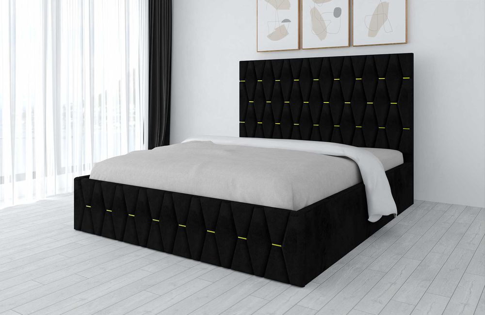 Paturi Tapitate Ieftine Gri Maro Verde Alb Negru Turcoaz Bej K49