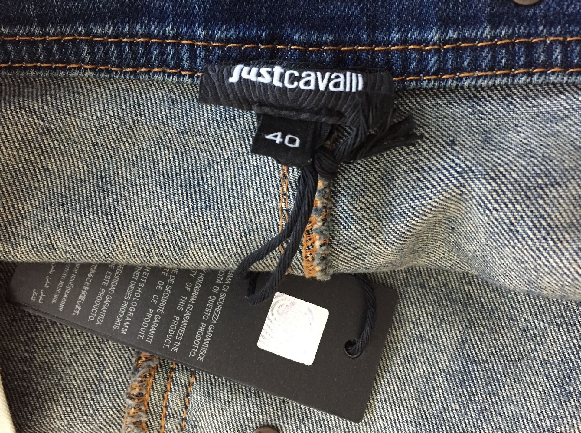 Дънков гащеризон Just Cavalli, XS - S - M - L, нов
