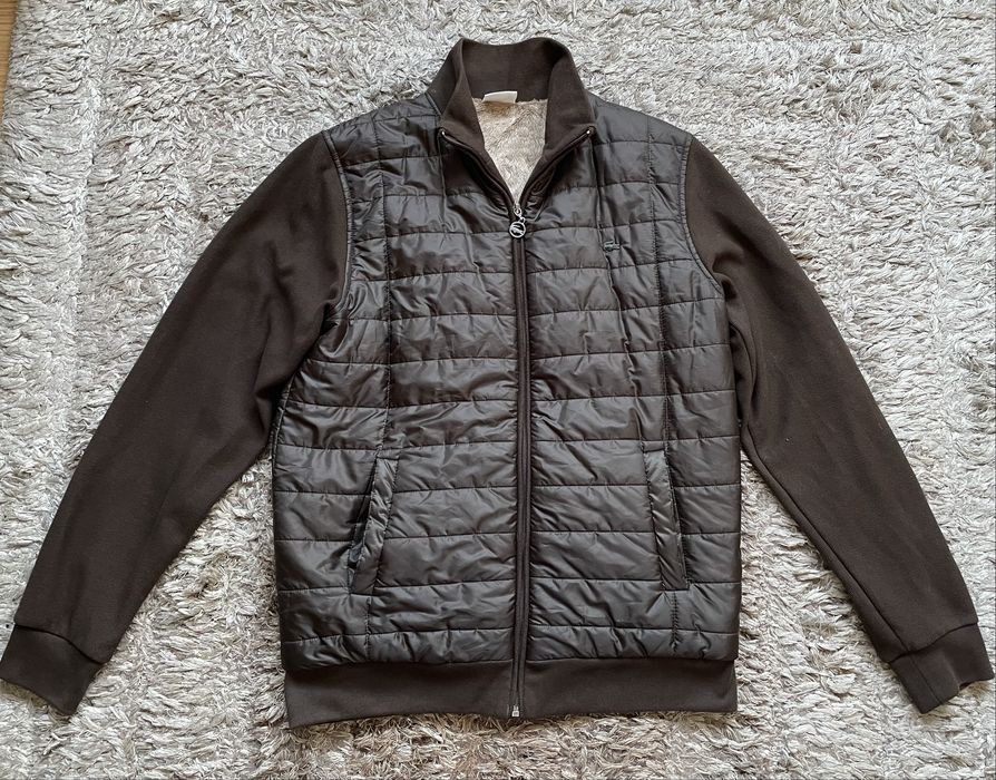 Geaca originala Lacoste matlasata/imblanita L maro