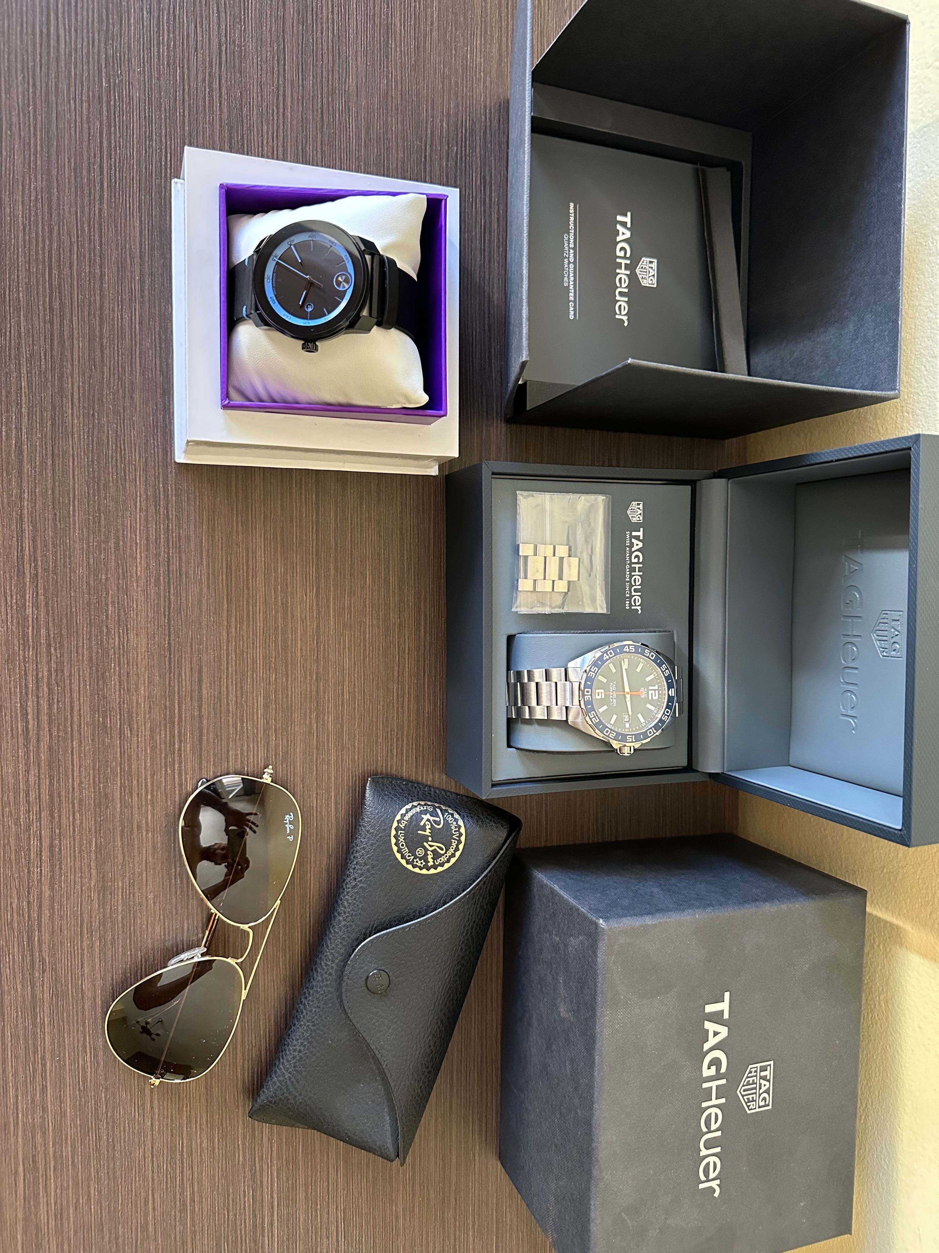 TAG F1 Movado Tissot Rayban
