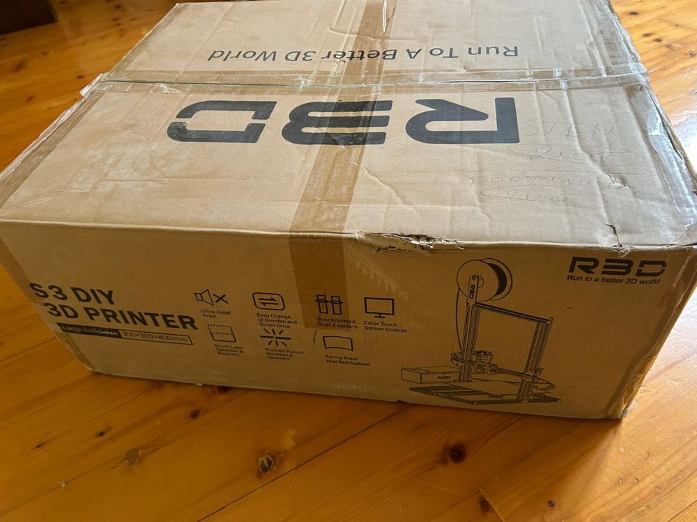 Продаётся новый 3D-принтер R3D S3 DIY