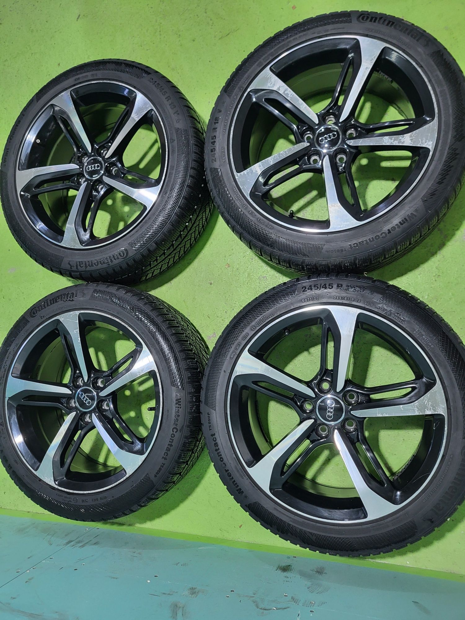 18 5x112 Audi A4 A6 Vw Passat Touran Caddy Skoda 5х112
