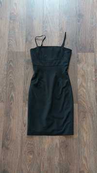 Черен елегантен костюм рокля и сако Dika размер 34
