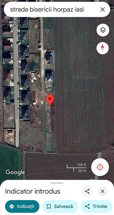 Vand, inchiriez, sau schimb teren de 500m² sau 1000m² in Horpaz, str.