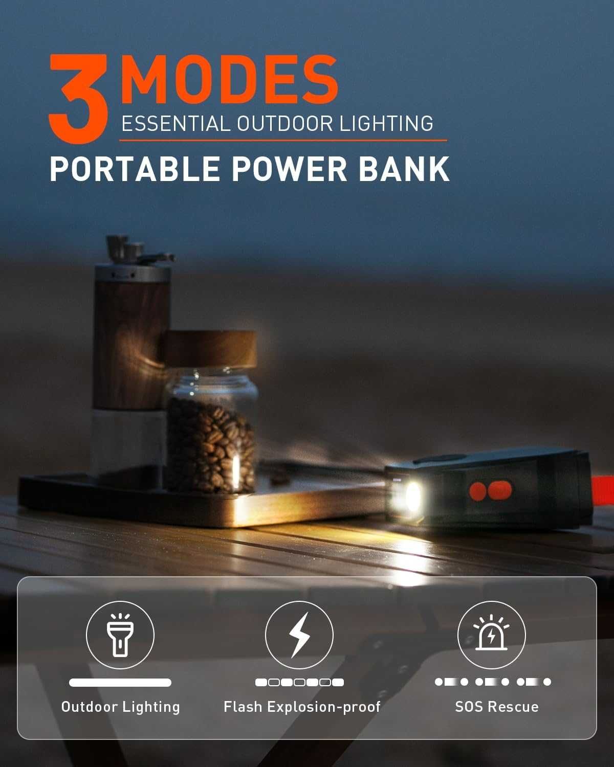 Външна батерия GICLE 4000mAh за електрическа SUP помпа, до 150W